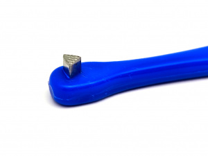 Инструмент для досаживания бандажных колец синий