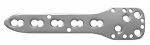 Пластина Т-образная для шейки плеча с УС дл.73 мм, 4 отв.